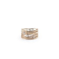 Anillo Annamaria Cammilli Mujer Dune in Oro Diamante GAN0914N-16 - GAN0914N-16